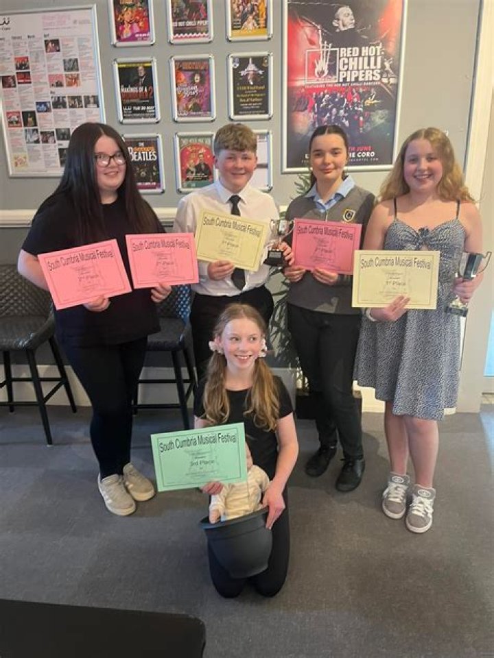 South Cumbria Musical Festival Wins High Honors