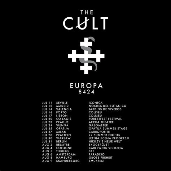 The Cult Cancel All Summer Concerts